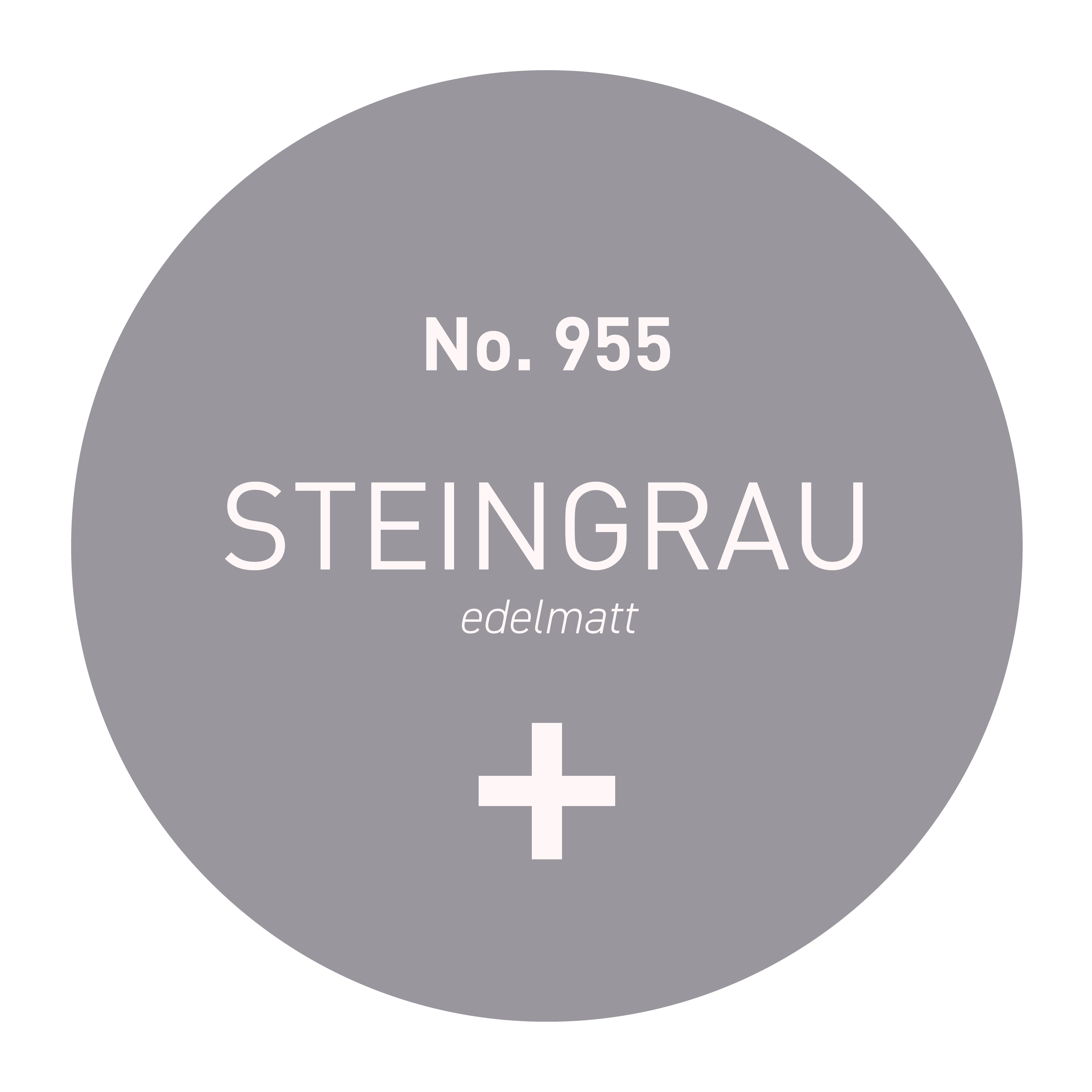 Wandfarbe edelmatt (5L) Mittelgrau / Steingrau No. 770, Nassabriebklasse 1, Strong+ Collection