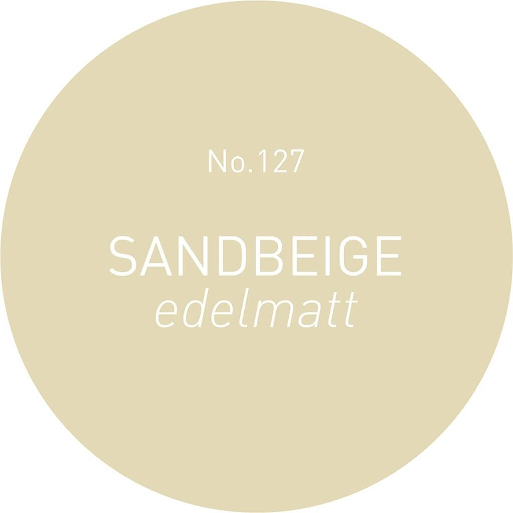 5L Wandfarbe edelmatt sand beige, Made in Germany, No.127 Design Collection - Craft Colors