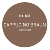 5L Wandfarbe edelmatt cappucino Braun No. 835 Design Collection - Craft Colors