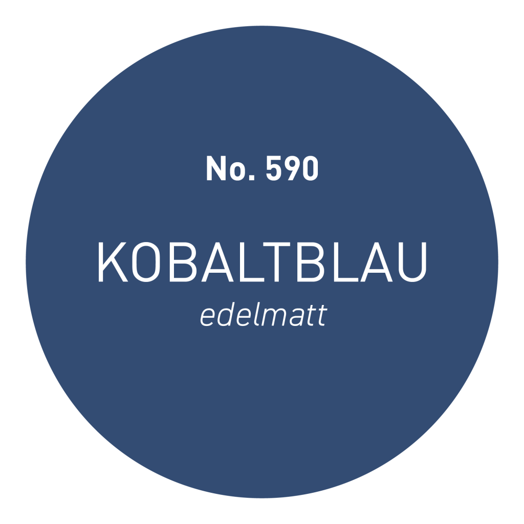 5L Wandfarbe edelmatt Kobaltblau No. 590 Design Collection - Craft Colors