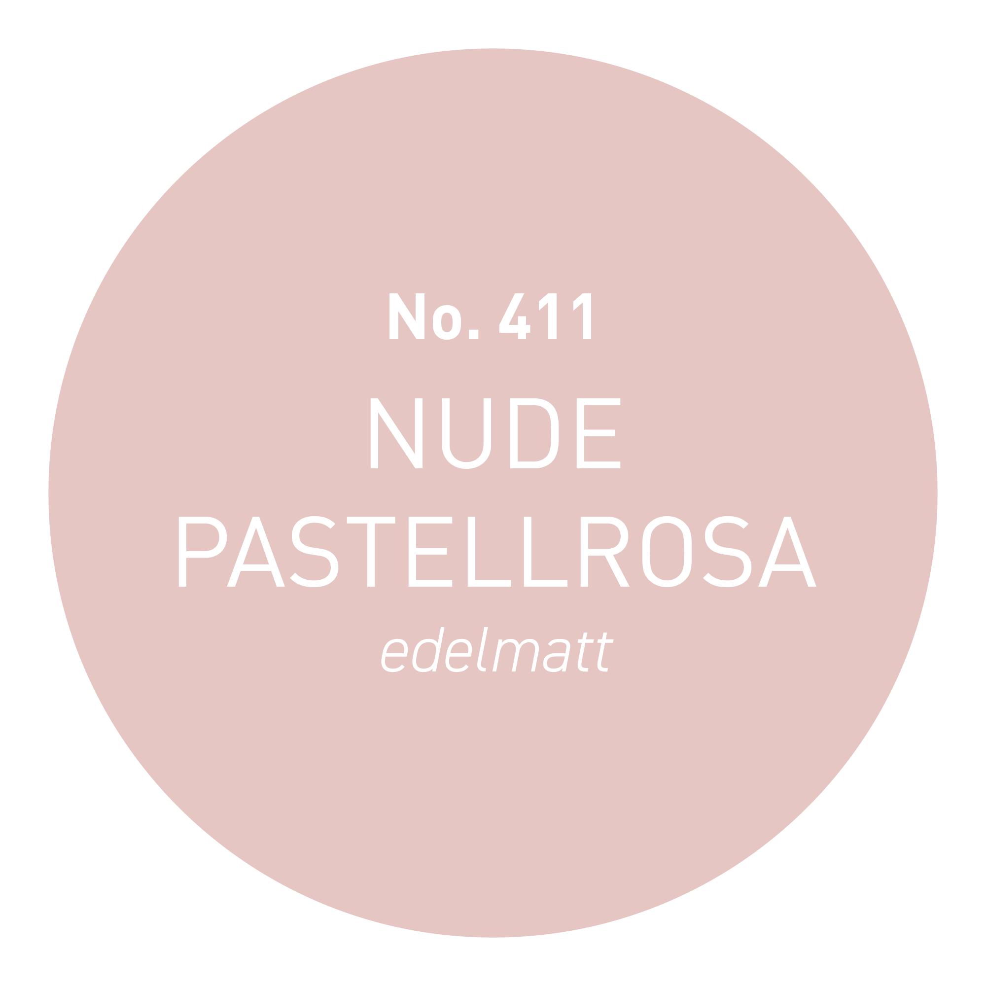 5L Wandfarbe edelmatt Nude Pastellrosa No. 411 Design Collection - Craft Colors