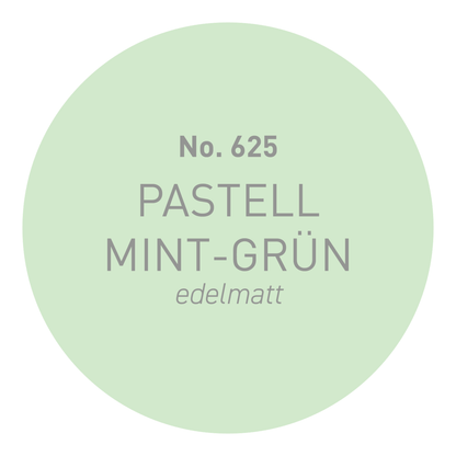 5L Wandfarbe edelmatt pastell mint grün No. 625 Design Collection - Craft Colors