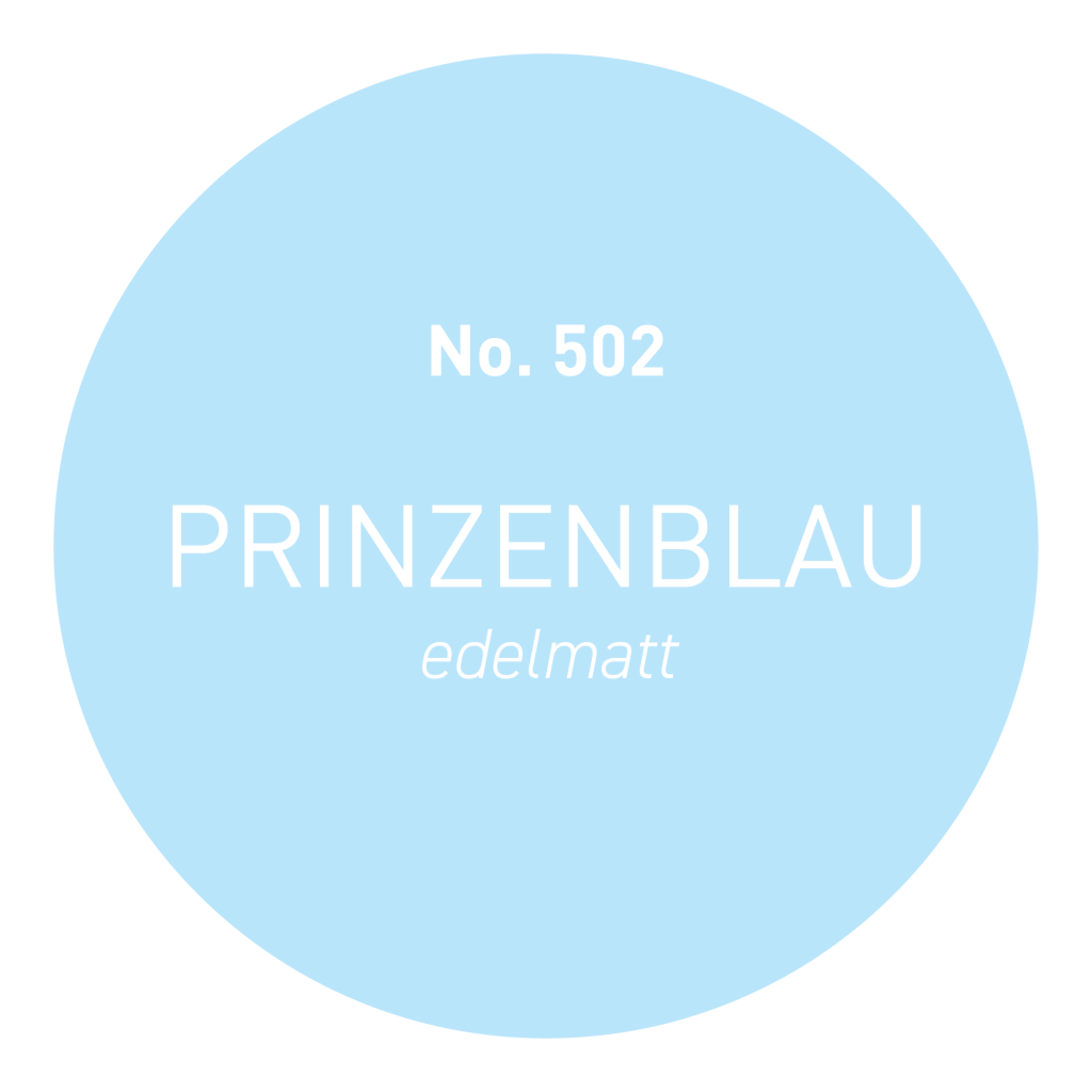 5L Wandfarbe edelmatt Prinzen blau No. 502 Design Collection - Craft Colors