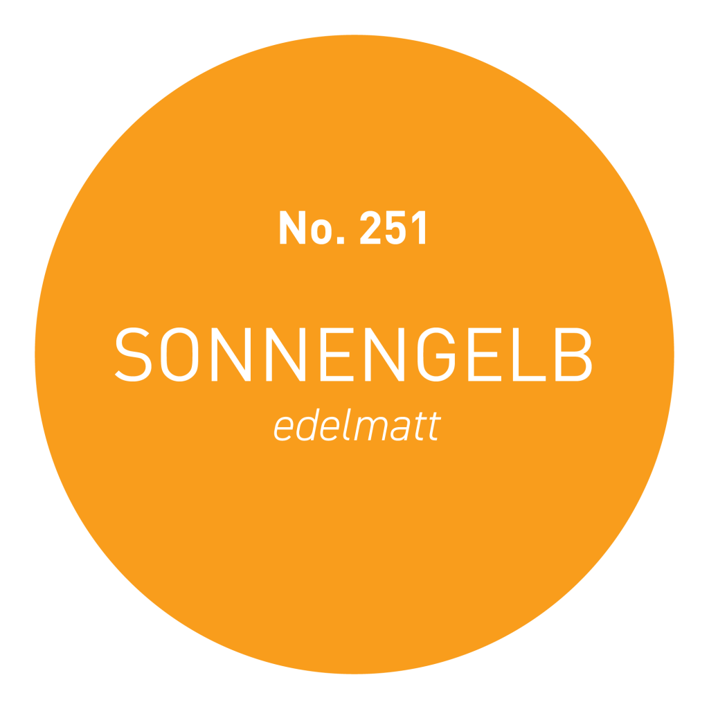 5L Wandfarbe edelmatt Sonnengelb No. 251 Design Collection - Craft Colors