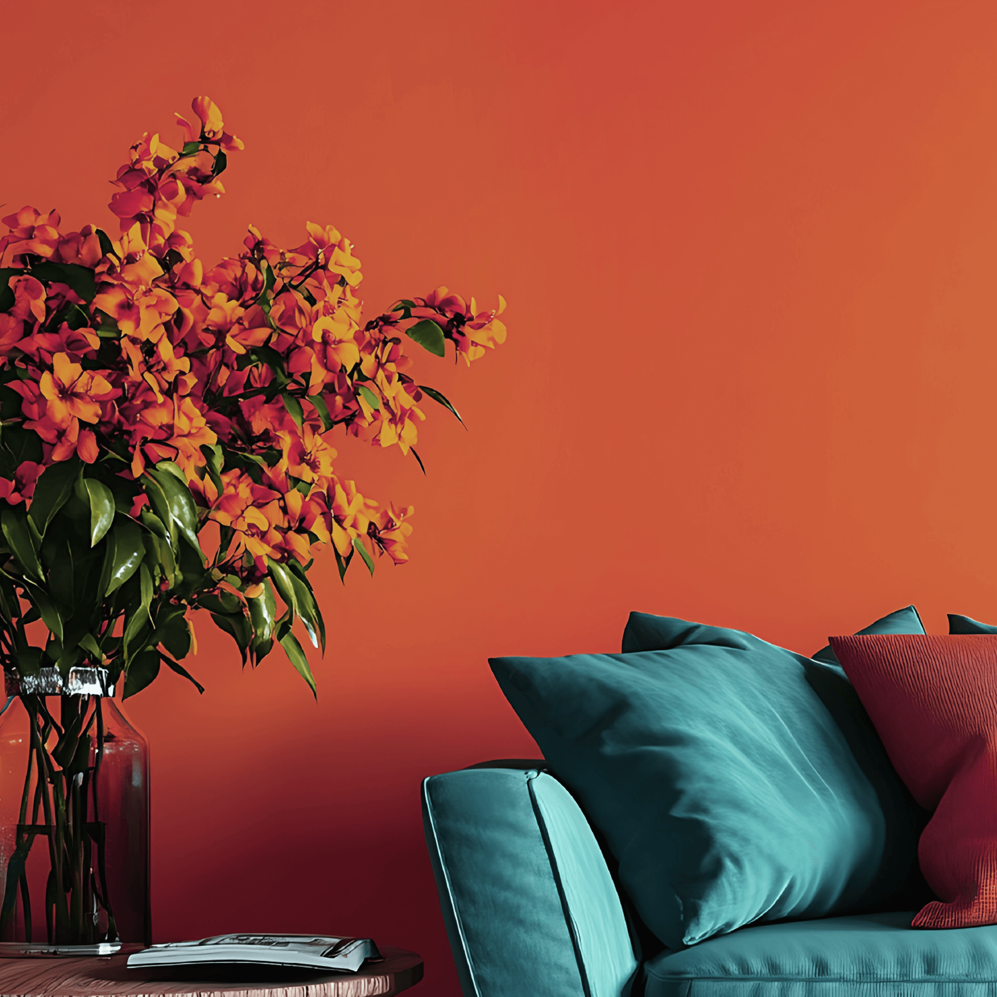 Wandfarbe edelmatt Kürbis Orange No. 280 Design Collection 5L - Craft Colors
