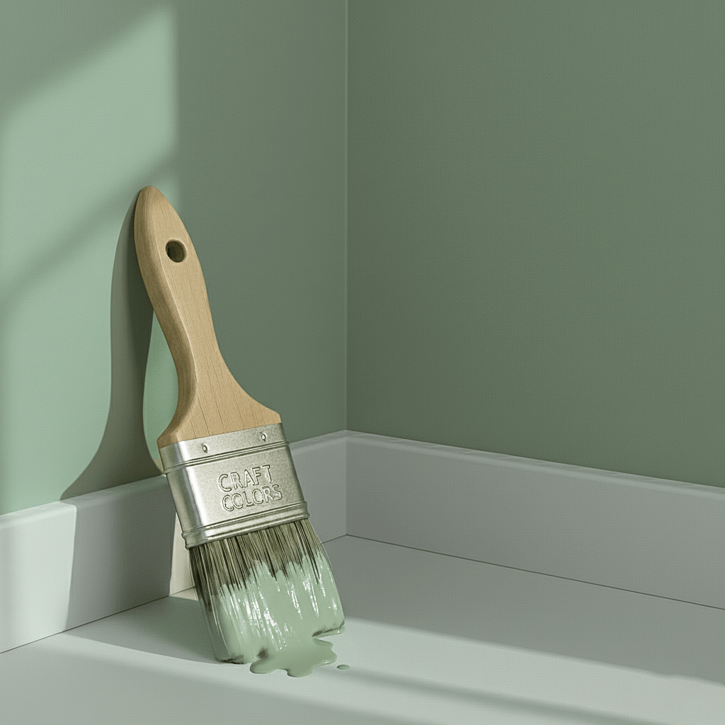 Wandfarbe edelmatt Salbeigrün No. 640 Design Collection 5L - Craft Colors