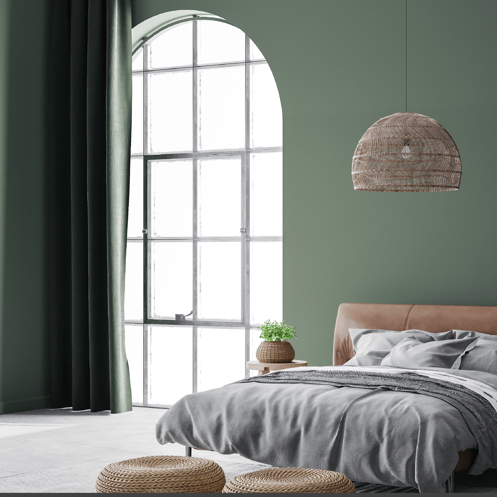 Wandfarbe edelmatt Vintagegrün No. 650 Design Collection 5L - Craft Colors