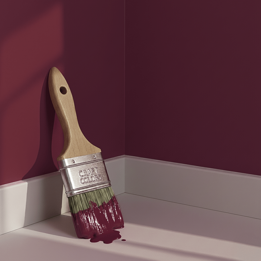 Wandfarbe edelmatt Weinrot No. 492 Design Collection 5L - Craft Colors