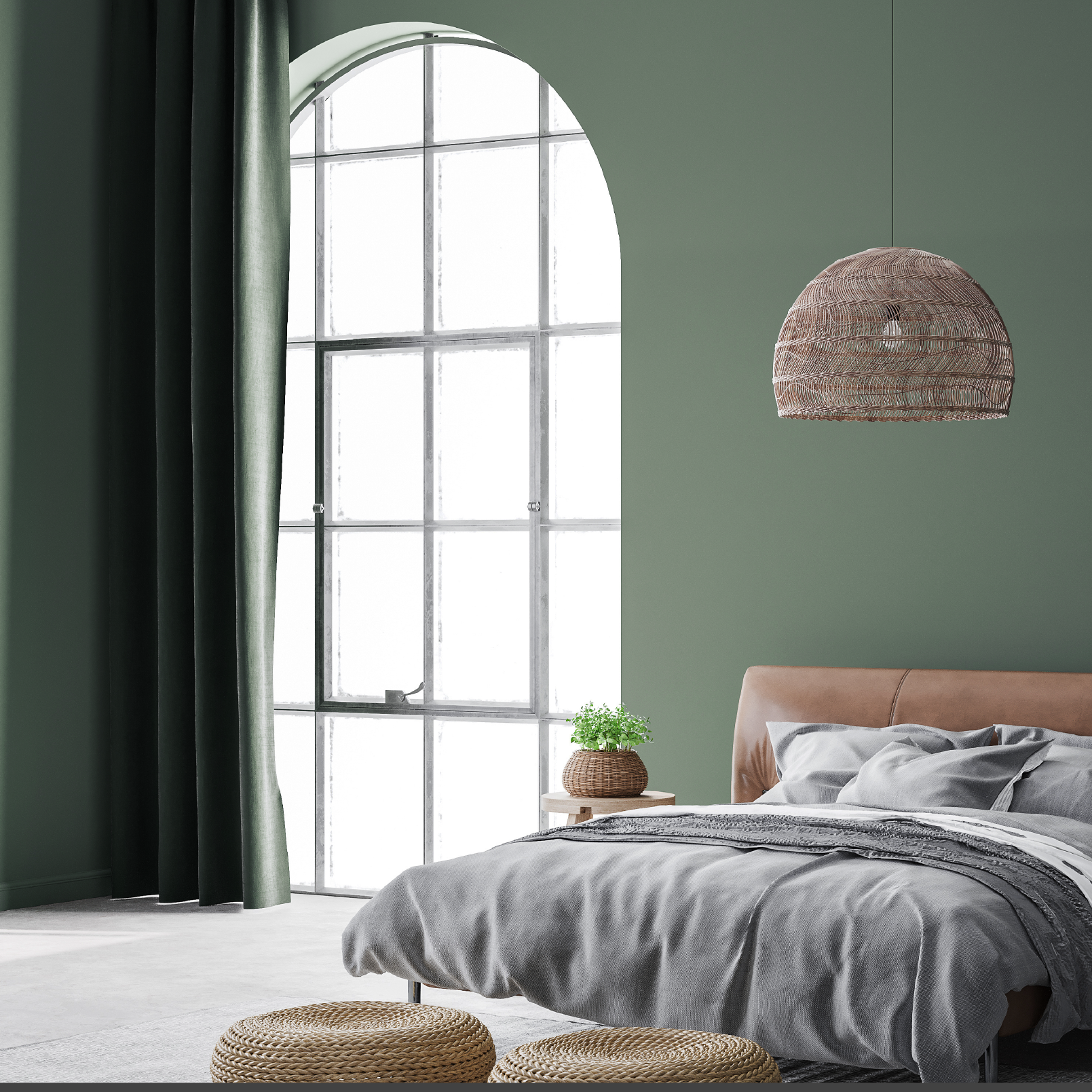 Wandfarbe edelmatt Vintagegrün No. 650 Design Collection 5L - Craft Colors