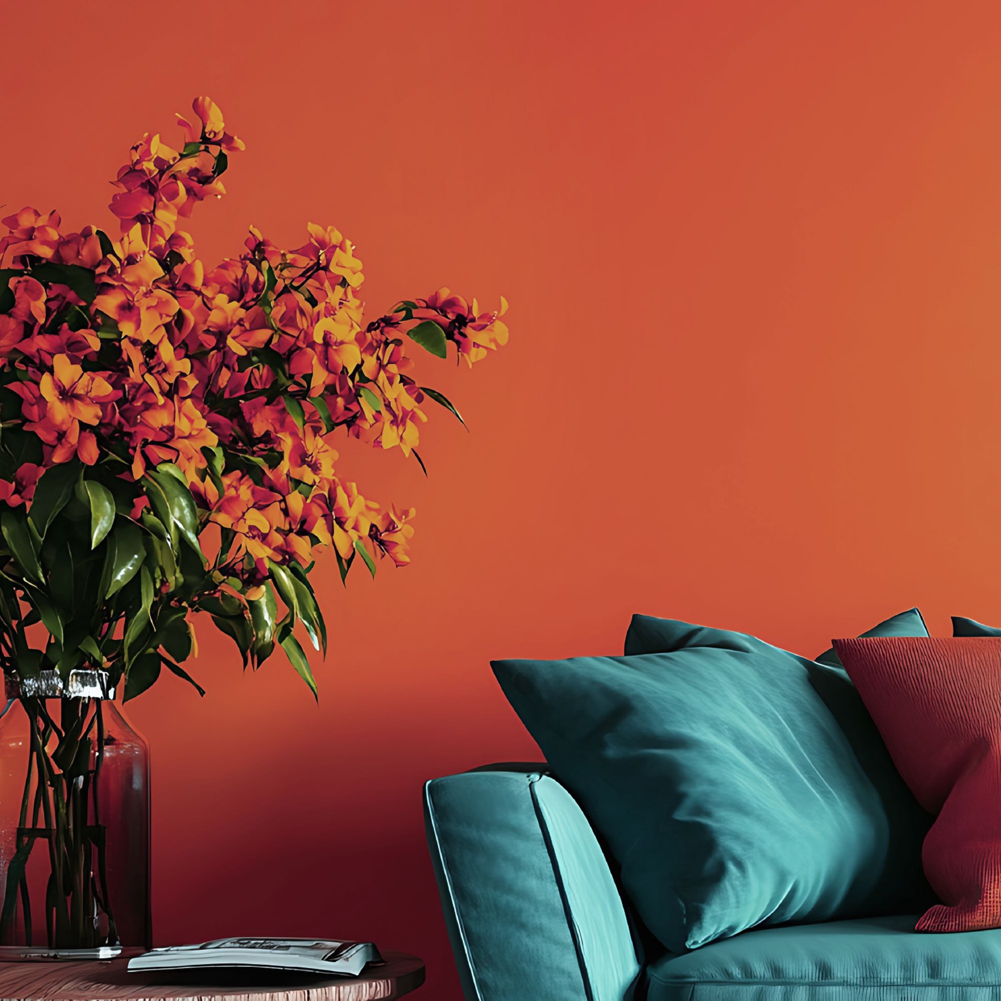 Wandfarbe edelmatt Kürbis Orange No. 280 Design Collection 5L - Craft Colors