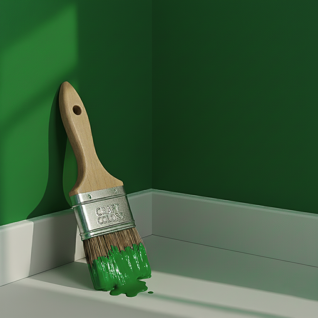 Wandfarbe edelmatt Waldgrün No. 690 Design Collection 5L - Craft Colors