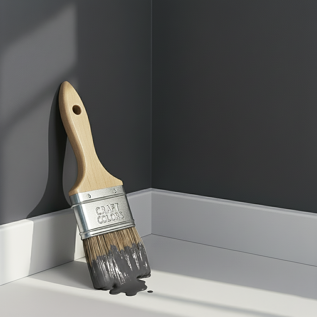 Wandfarbe dunkelgrau No. 787 Design Collection edelmatt 5L - Craft Colors