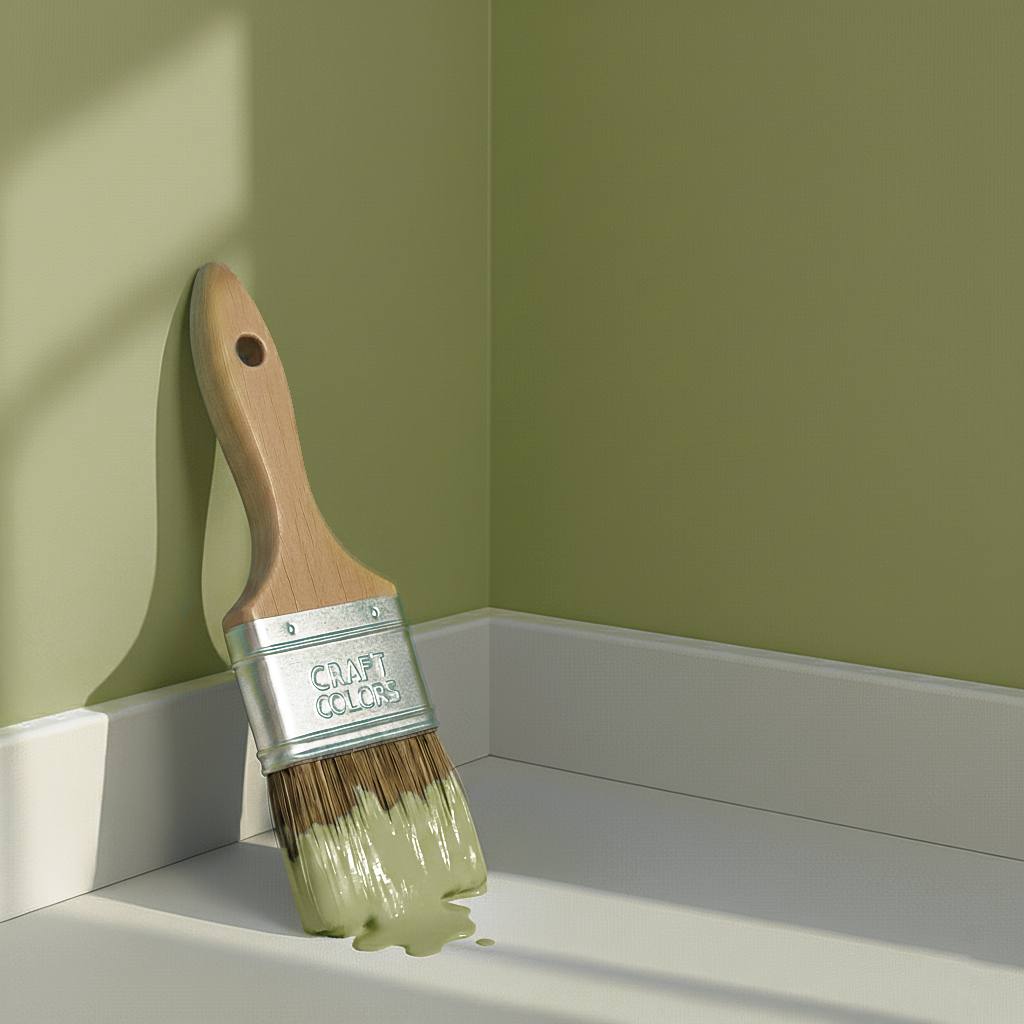 Wandfarbe edelmatt matcha pistazie grün  No. 681 Design Collection 5L - Craft Colors