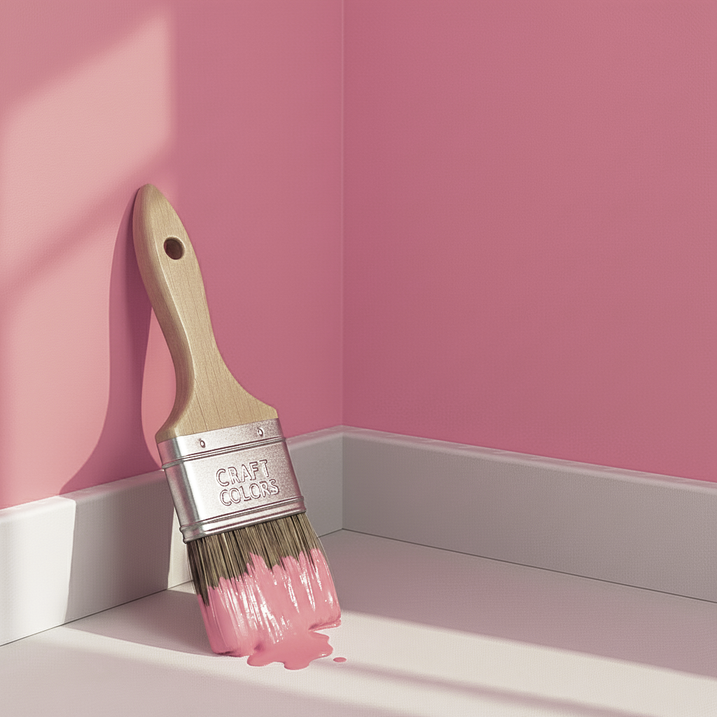 Wandfarbe edelmatt Babyrosa Prinzessinnen rosa No. 401 Design Collection 5L - Craft Colors