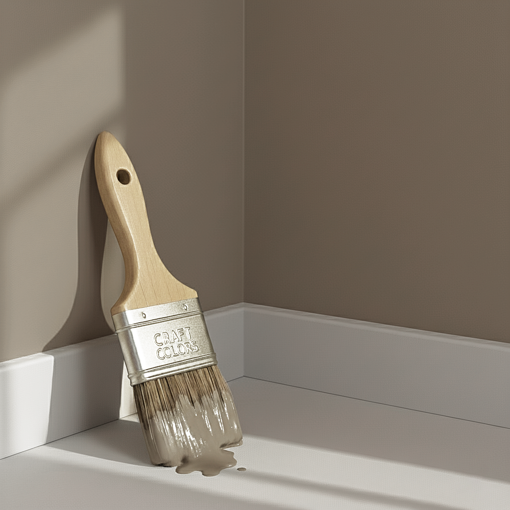 Wandfarbe edelmatt Taupe No. 190 Design Collection 5L - Craft Colors