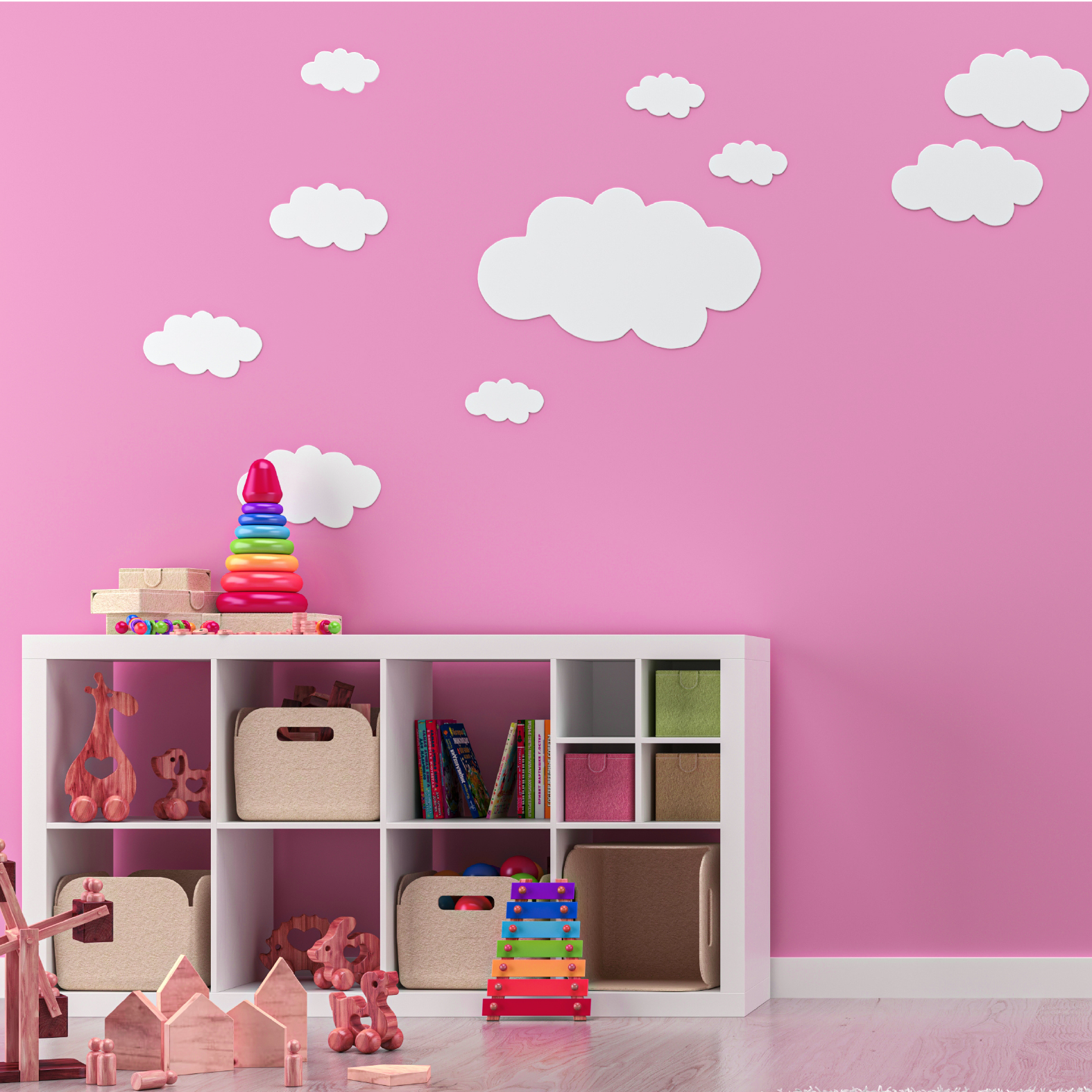Wandfarbe edelmatt Babyrosa Prinzessinnen rosa No. 401 Design Collection 5L