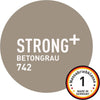 Wandfarbe Strong+ No. 742 Betongrau, 5 l für stark beanspruchte Flächen wie Treppenhäusern - Craft Colors