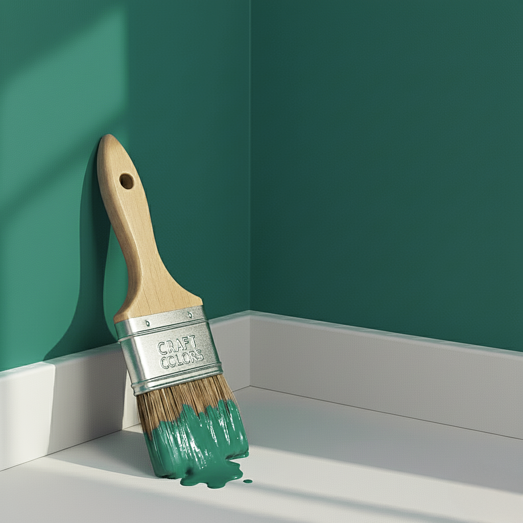 Wandfarbe edelmatt Jade Grün No. 688 Design Collection 5L - Craft Colors