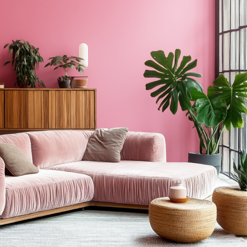 Wandfarbe edelmatt Babyrosa Prinzessinnen rosa No. 401 Design Collection 5L - Craft Colors