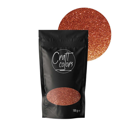 Glitter | Copper 100g - Craft Colors