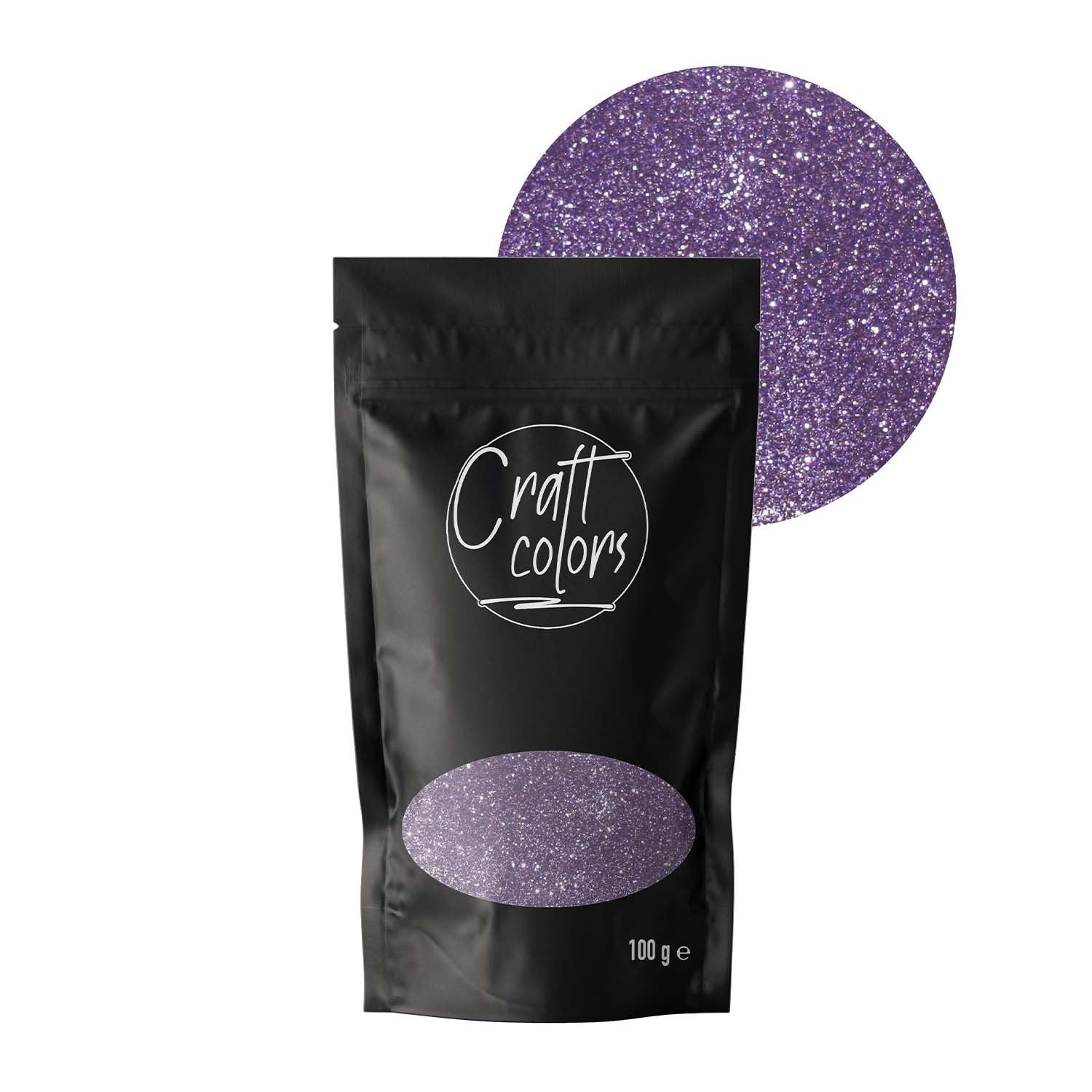 Glitter | Lavendel 100g - Craft Colors