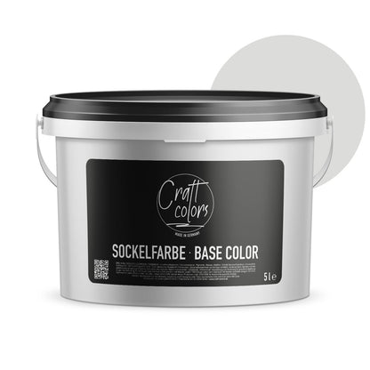 Sockelfarbe 5L | Seidengrau - Craft Colors